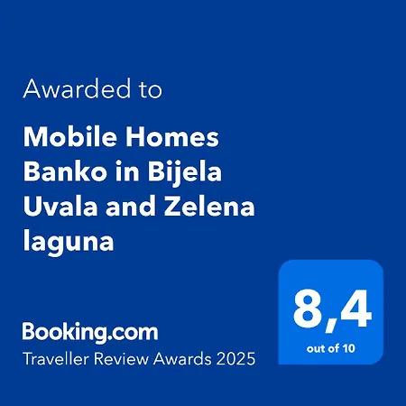 Holiday park Mobile Homes Banko Bijela Uvala